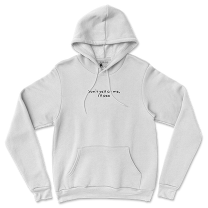 Gildan SoftStyle Hoodie Dont Yell in White