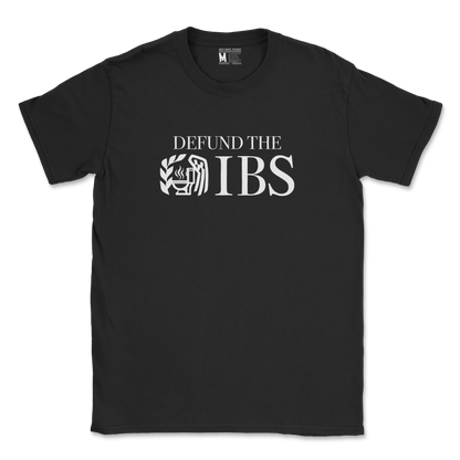 Gildan SoftStyle T-Shirt Defund The IBS in Black