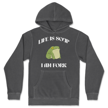 Independent Clothing Co. Hoodie Life is Soup in Black