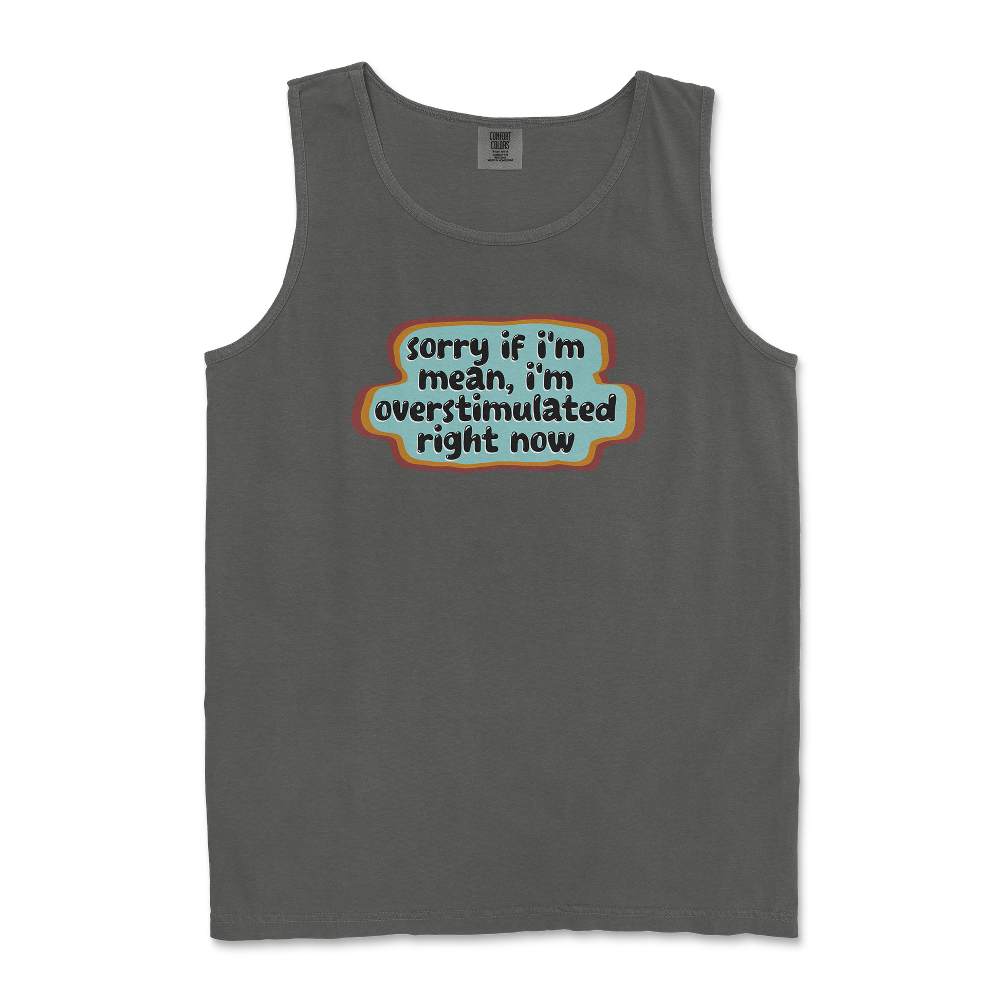 Comfort Colors Tank Top in Pepper