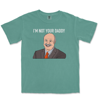 Comfort Colors T-Shirt Daddy Phil in LightGreen