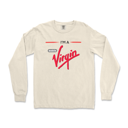 Comfort Colors Long Sleeve Mobile Virgin in Ivory