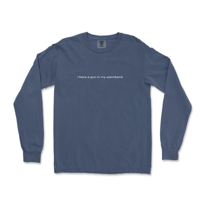 Comfort Colors Long Sleeve in Midnight