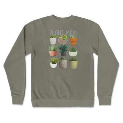 Independent Clothing Co. Crew Neck Plant Mom in Army