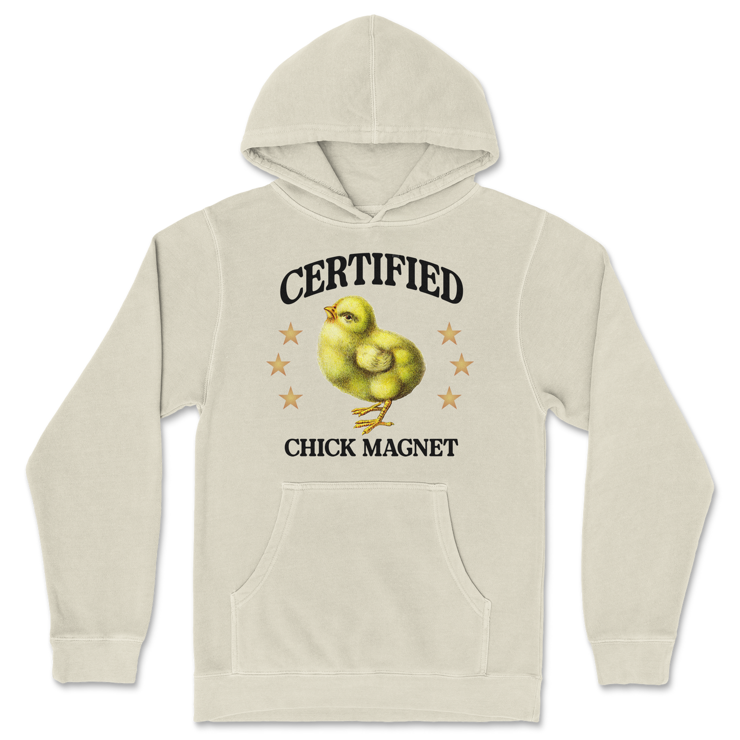 Independent Clothing Co. Hoodie Chick Magnet in Ivory