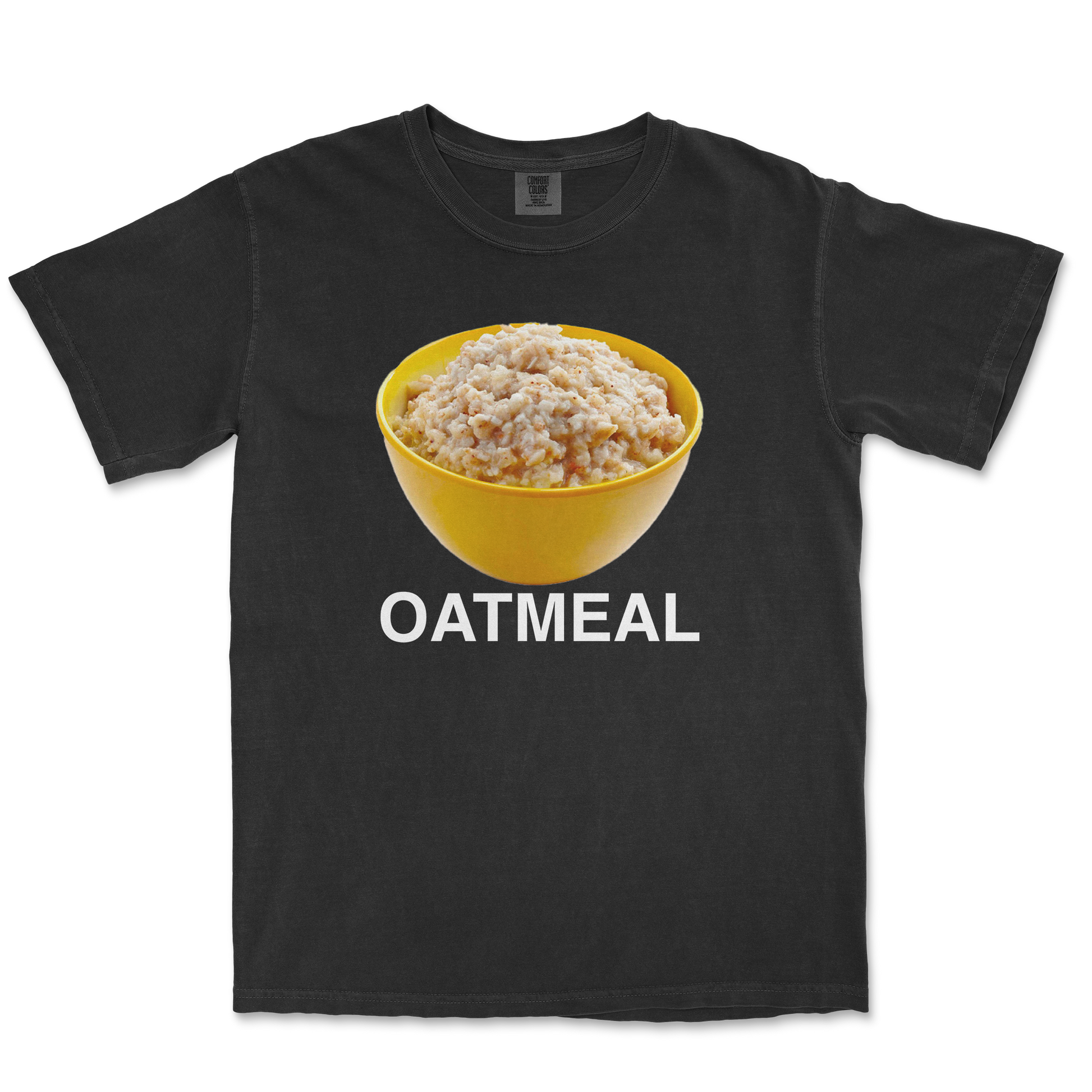 Comfort Colors T-Shirt Oatmeal in Black