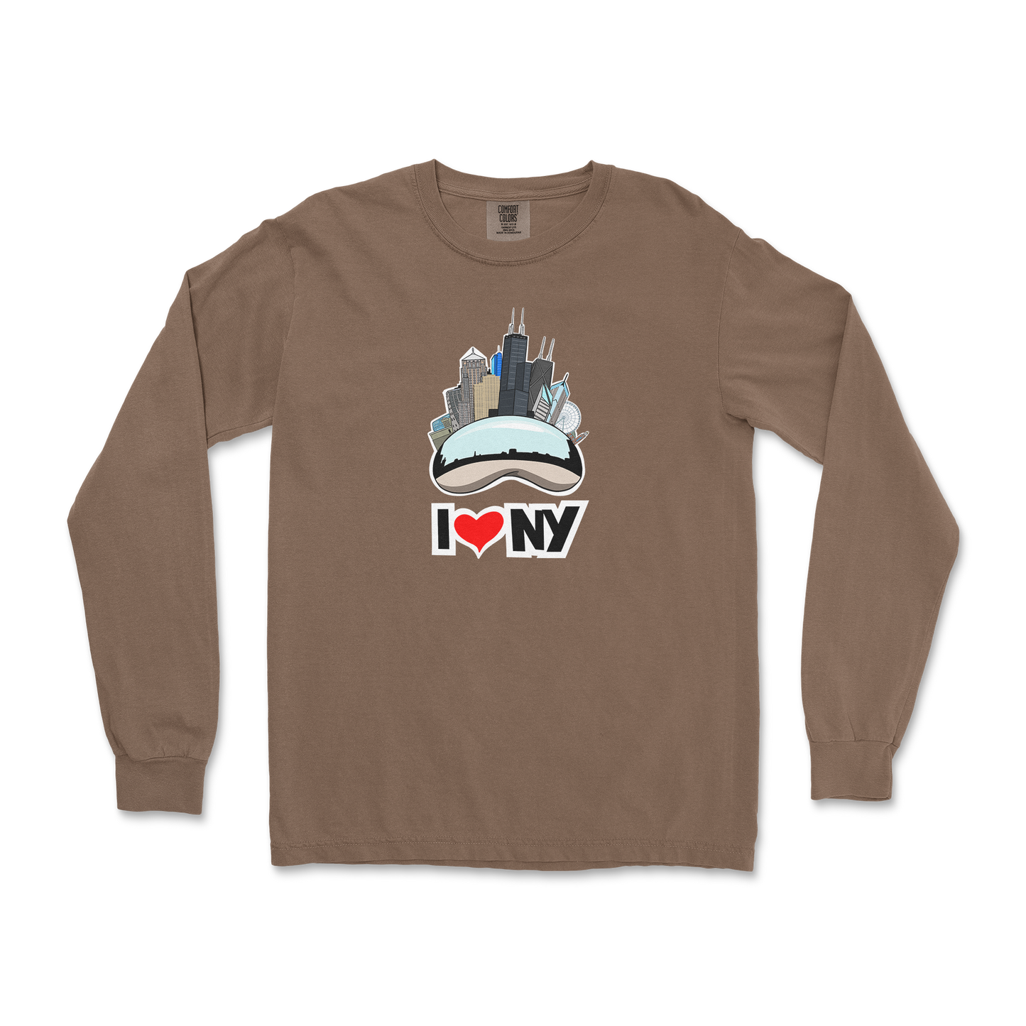 Comfort Colors Long Sleeve in Espresso