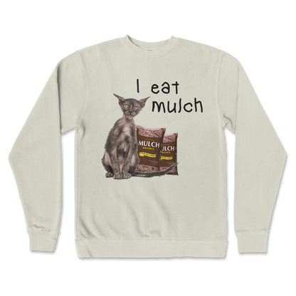 Independent Clothing Co. Crew Neck I Eat Mulch in Bone