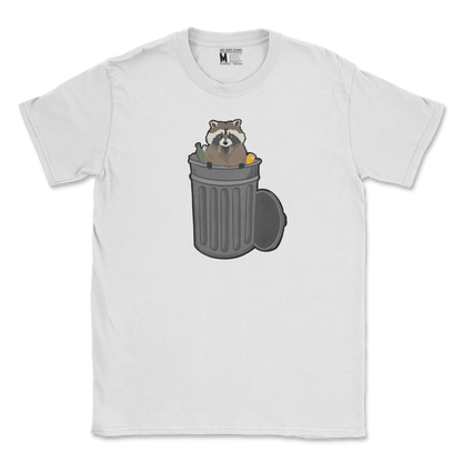 Gildan SoftStyle T-Shirt Trash Panda Enthusiast in White