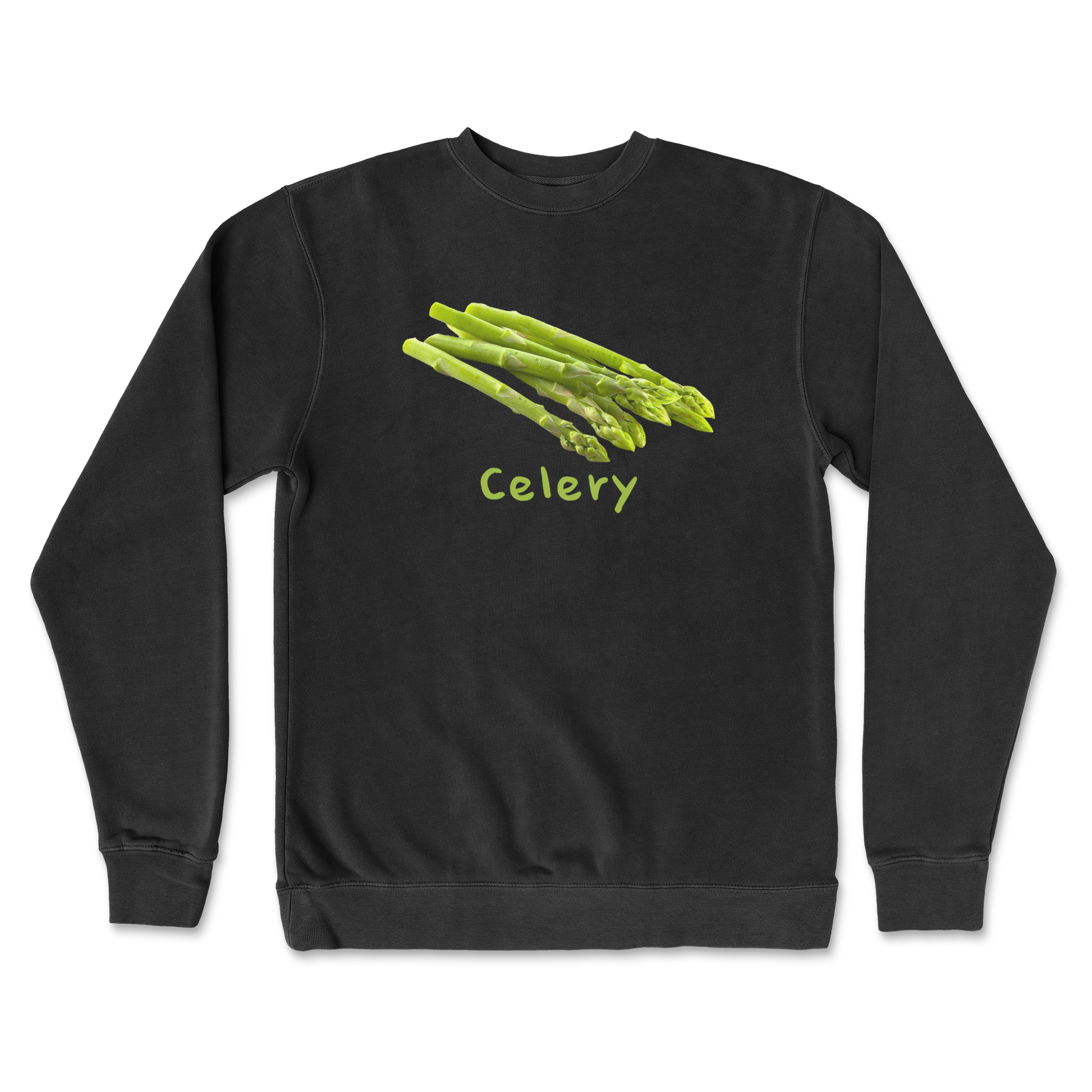 Independent Clothing Co. Crew Neck Celery in Black