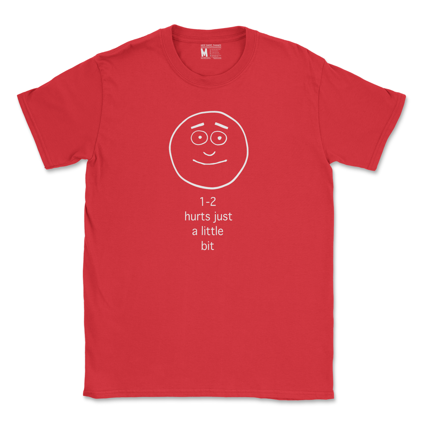 Gildan SoftStyle T-Shirt Hurts A Little Bit in Red