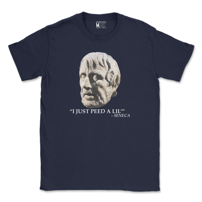 Gildan SoftStyle T-Shirt Seneca Pee in Navy