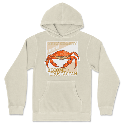 Independent Clothing Co. Hoodie Embrace the Crab in Ivory