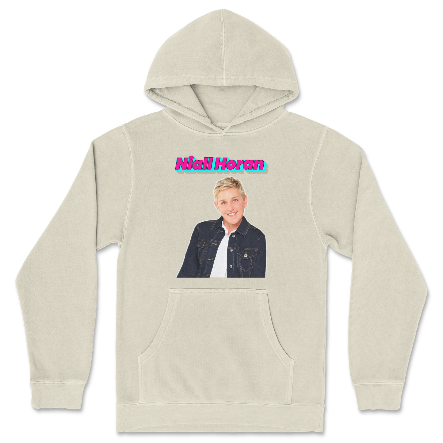 Independent Clothing Co. Hoodie Niall Horan in Ivory