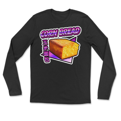 The Nice Shirt Long Sleeve Corn Bread  in Black