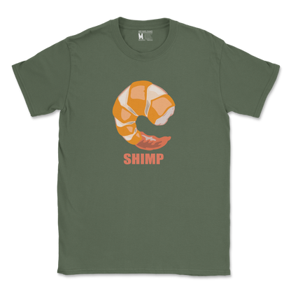 Gildan SoftStyle T-Shirt Shimp in Military Green