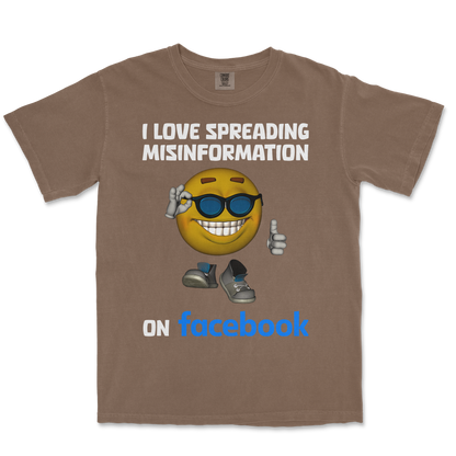 Comfort Colors T-Shirt Spreadin Misinformation in Espresso