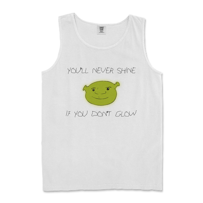 Comfort Colors Tank Top Shrekc in White