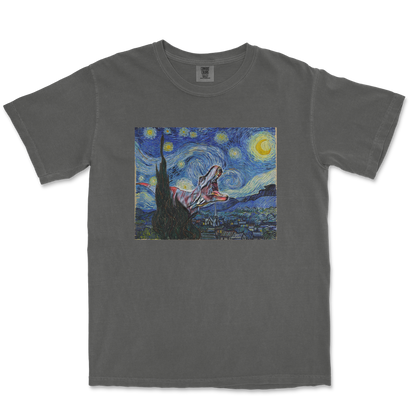 Comfort Colors T-Shirt Van Gogh but Cooler in Pepper