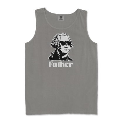 Comfort Colors Tank Top Father  in Grey