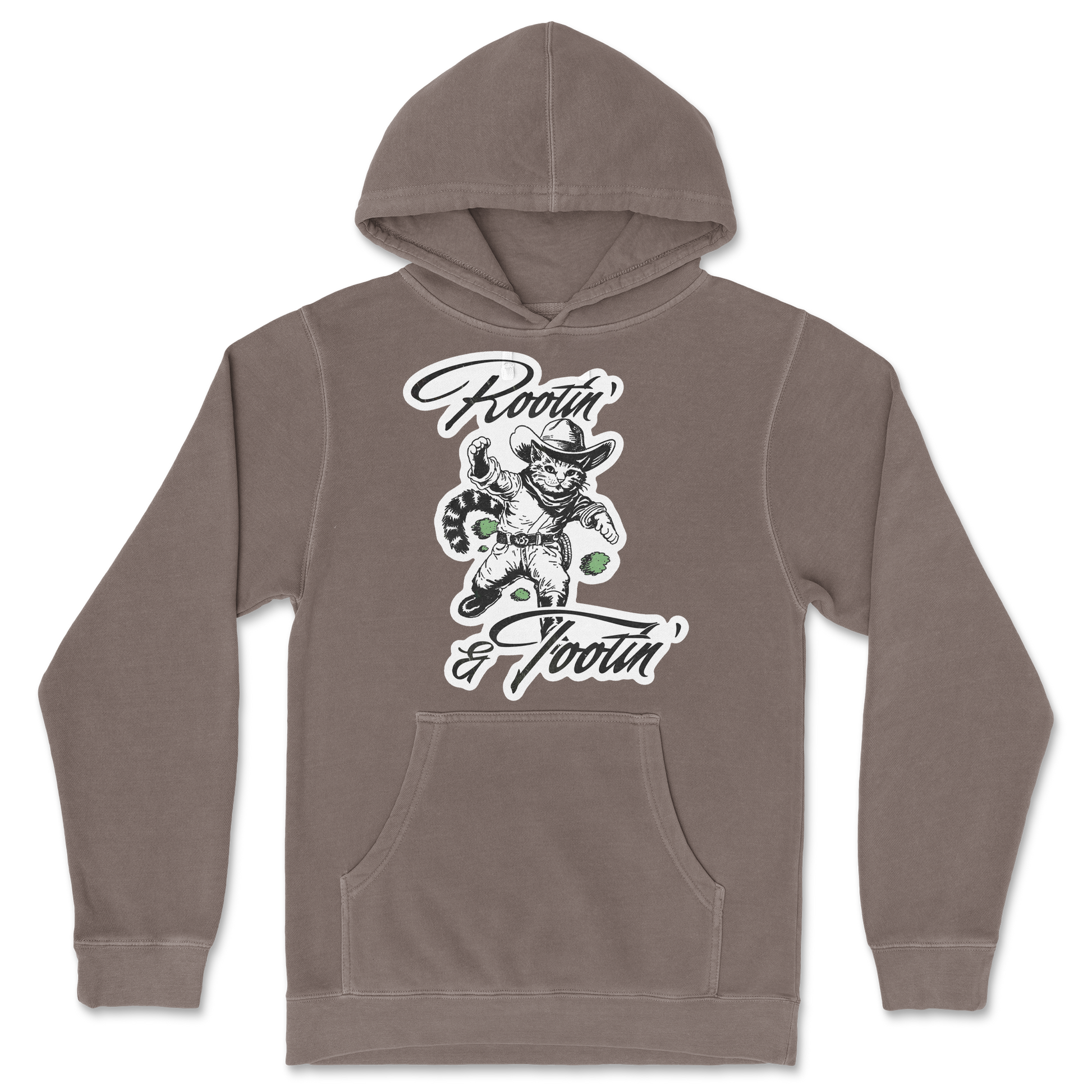 Independent Clothing Co. Hoodie Rootin Tootin  in Clay