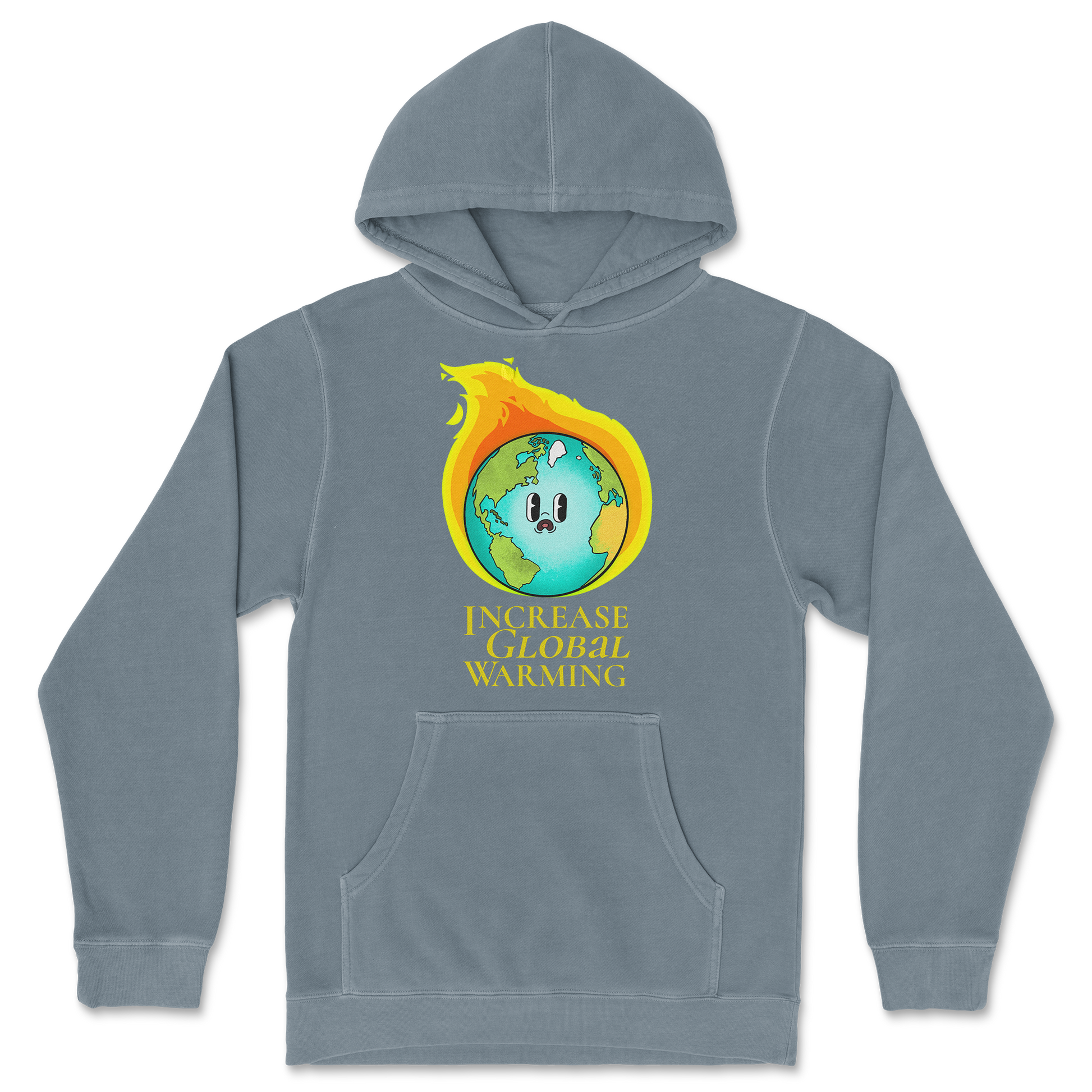 Independent Clothing Co. Hoodie Increase Global Warming in BlueMagic