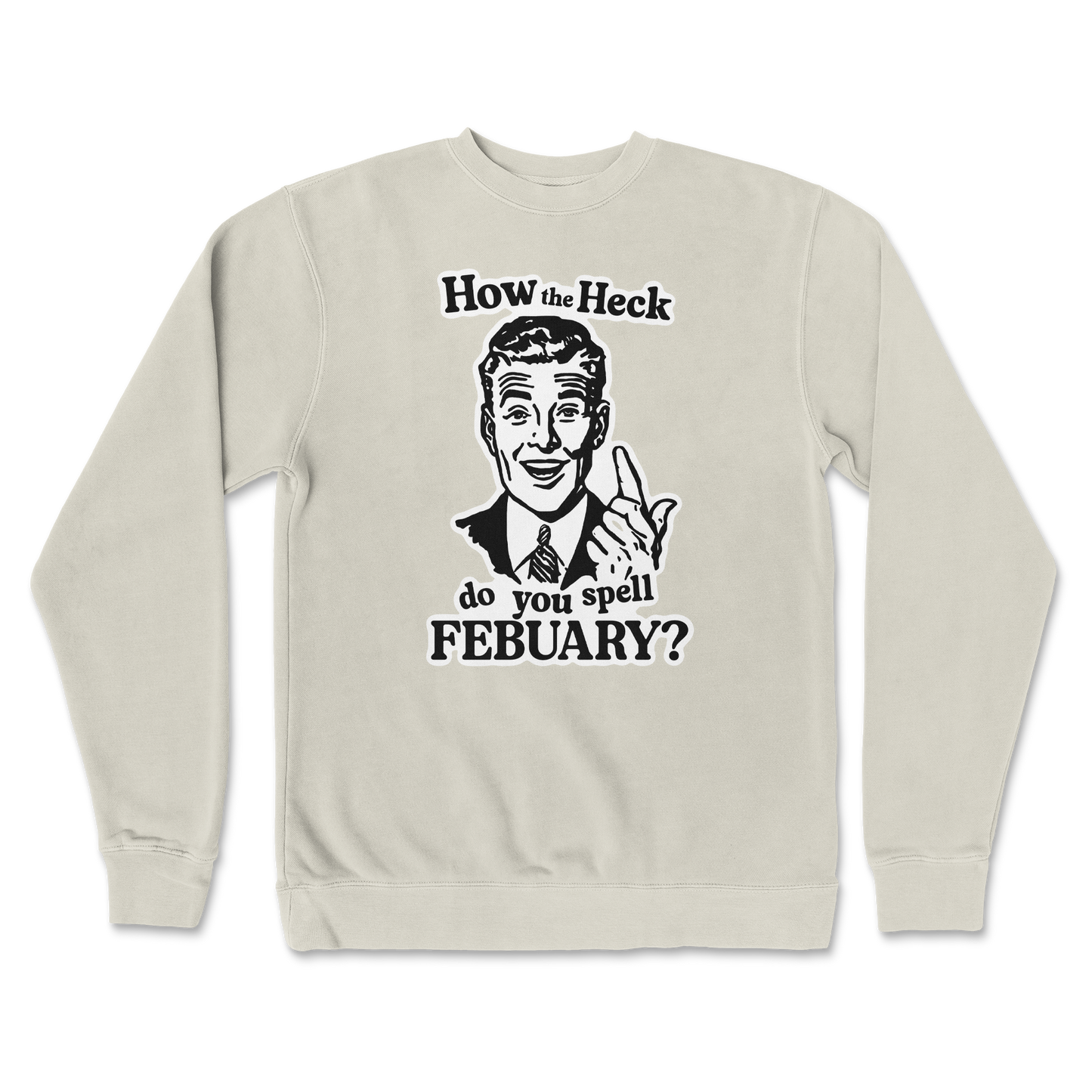 Independent Clothing Co. Crew Neck February in Bone