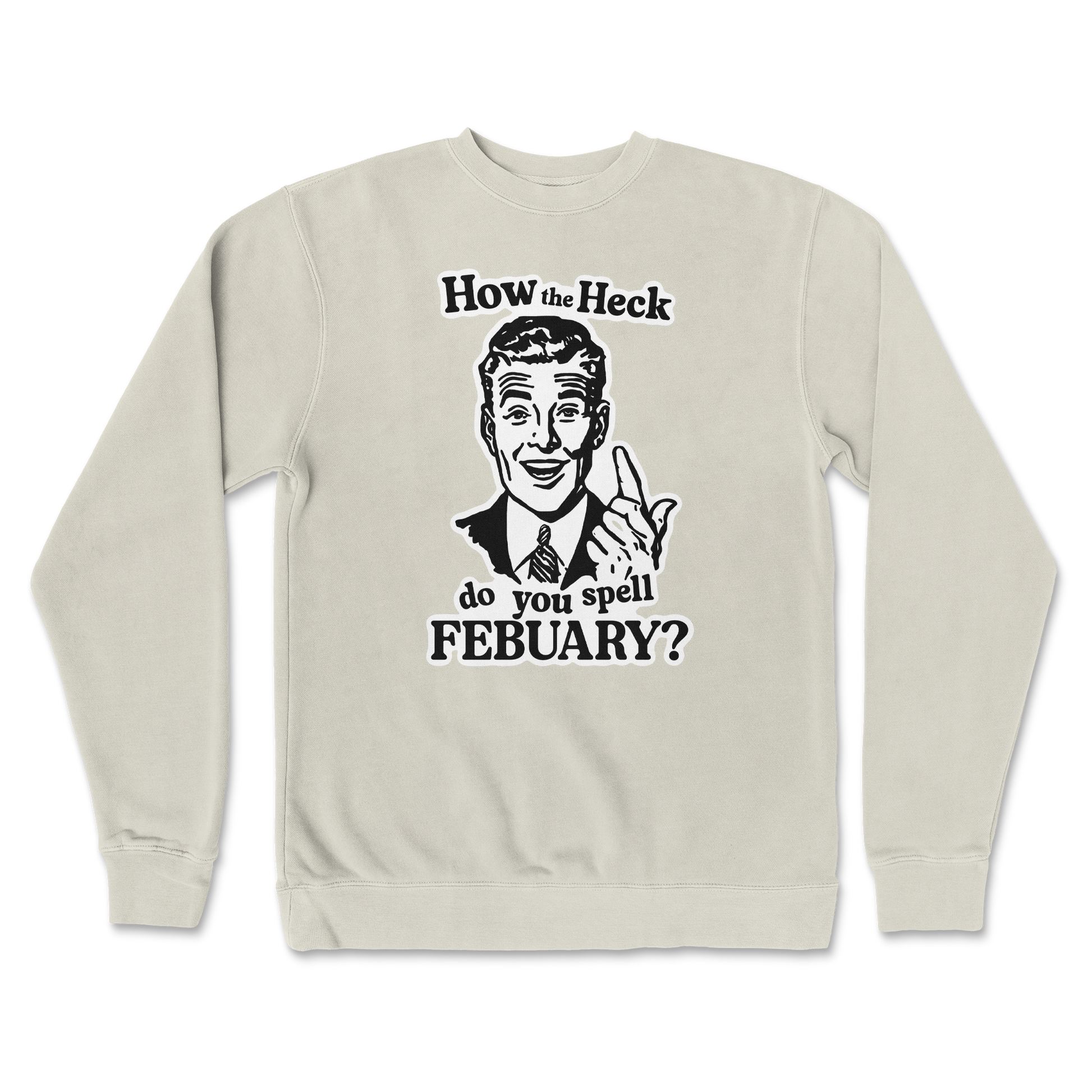 Independent Clothing Co. Crew Neck February in Bone