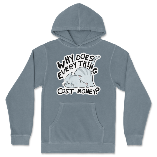 Independent Clothing Co. Hoodie Broke Cat in Blue Magic
