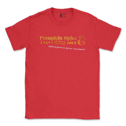 Gildan SoftStyle T-Shirt Pumpkin Spice  in Red