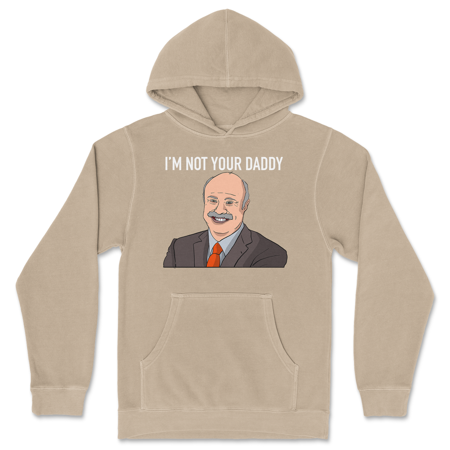 Independent Clothing Co. Hoodie Daddy Phil in Sandstone