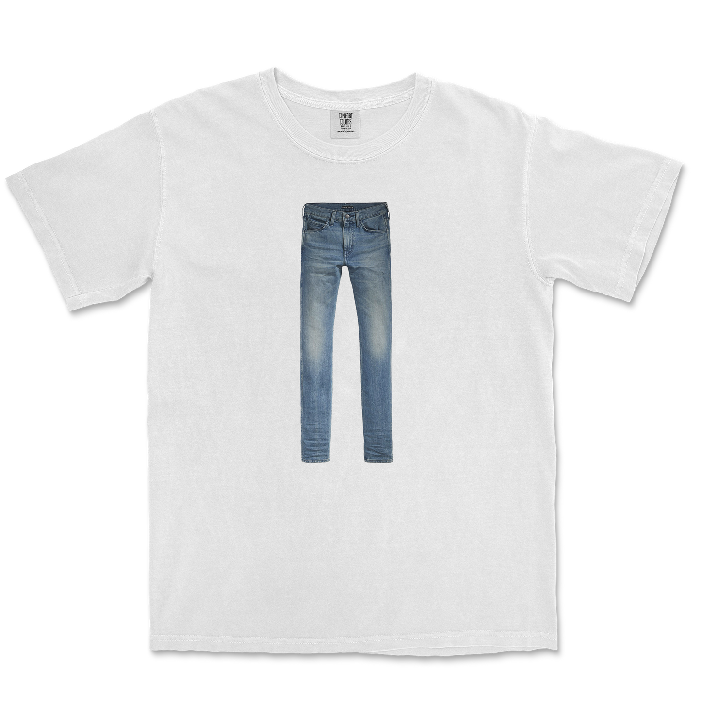 Comfort Colors T-Shirt Pants in White