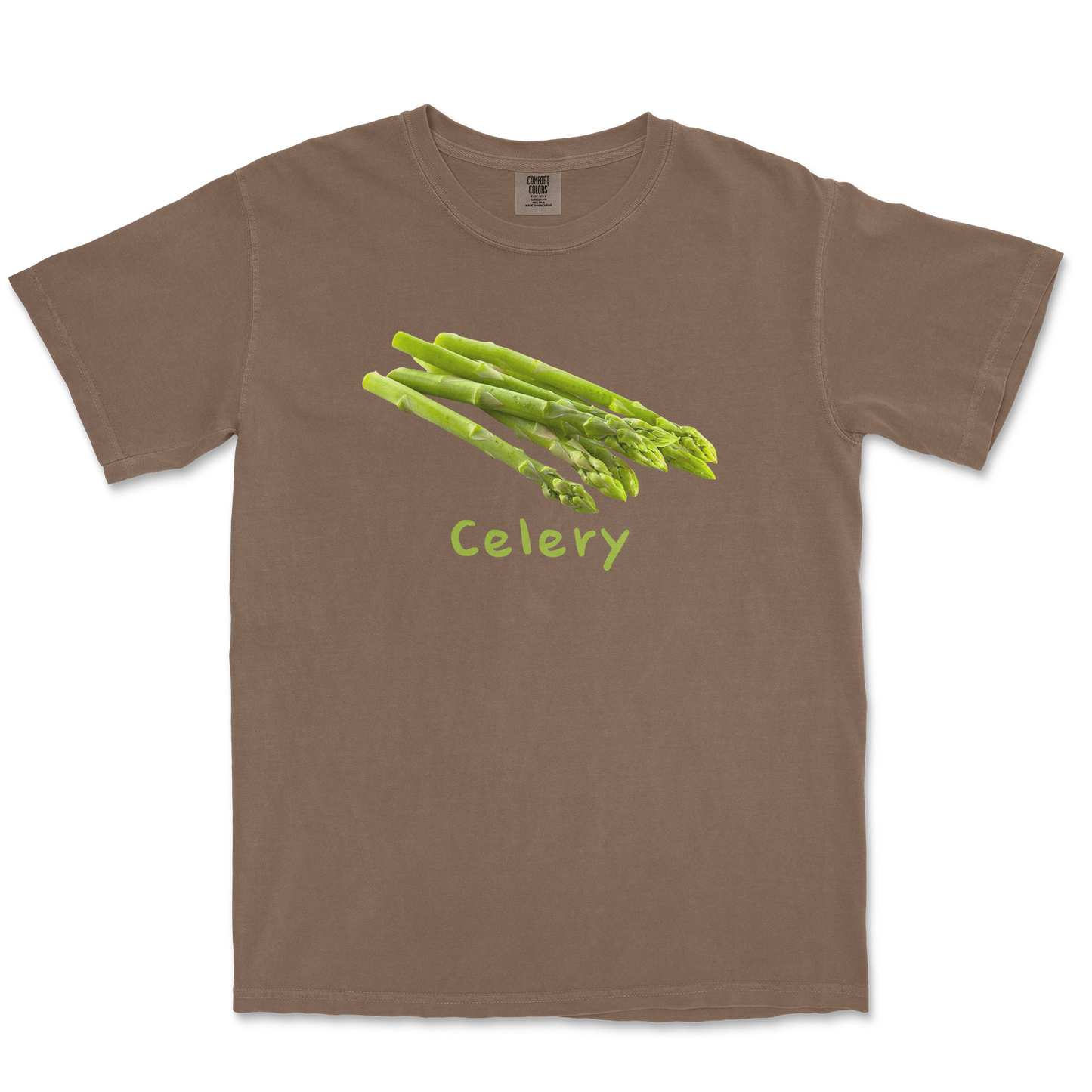 Comfort Colors T-Shirt Celery in Espresso