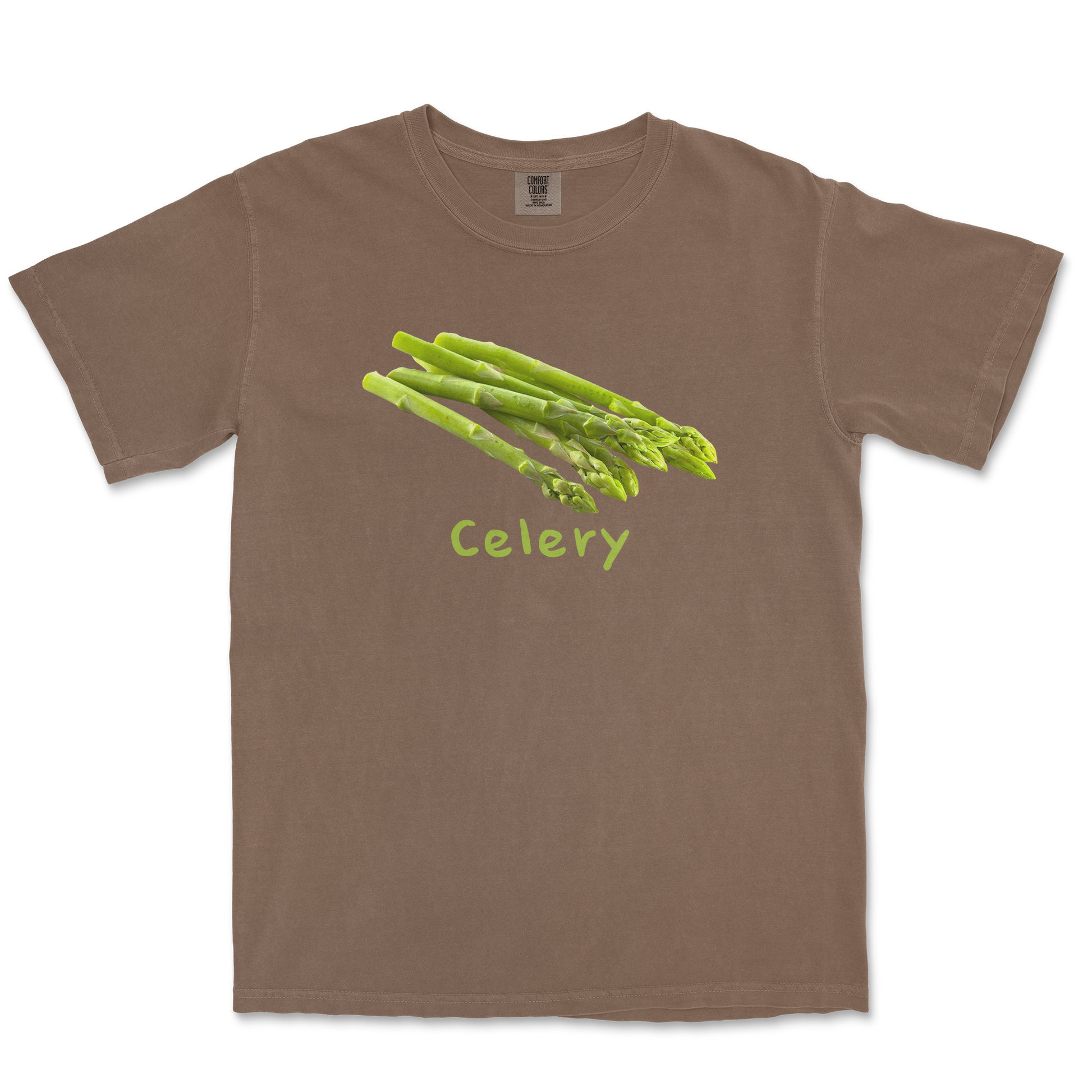 Comfort Colors T-Shirt Celery in Espresso