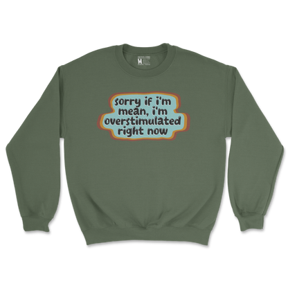 Gildan SoftStyle Crew Neck in Military Green