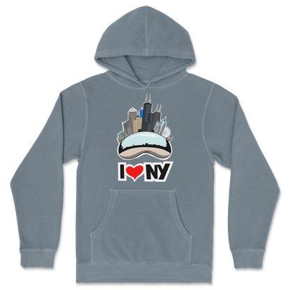 Independent Clothing Co. Hoodie I Heart NY in BlueMagic