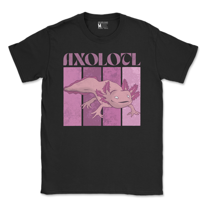 Gildan SoftStyle T-Shirt Axolotl in Black