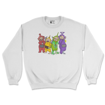 Gildan SoftStyle Crew Neck Telatubbies in White