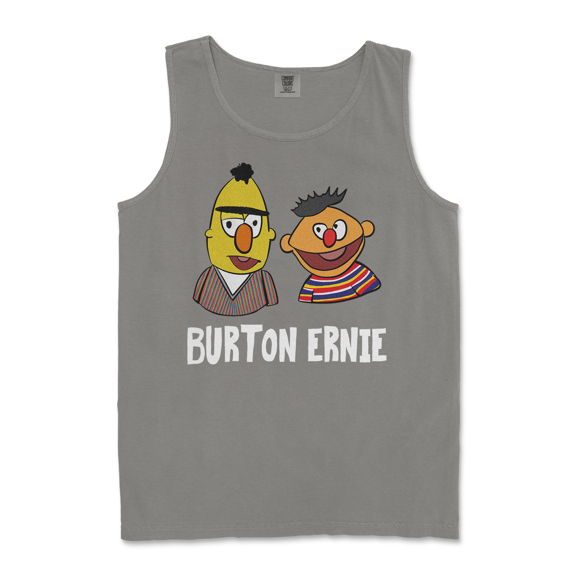 Comfort Colors Tank Top Burton Ernie in Grey