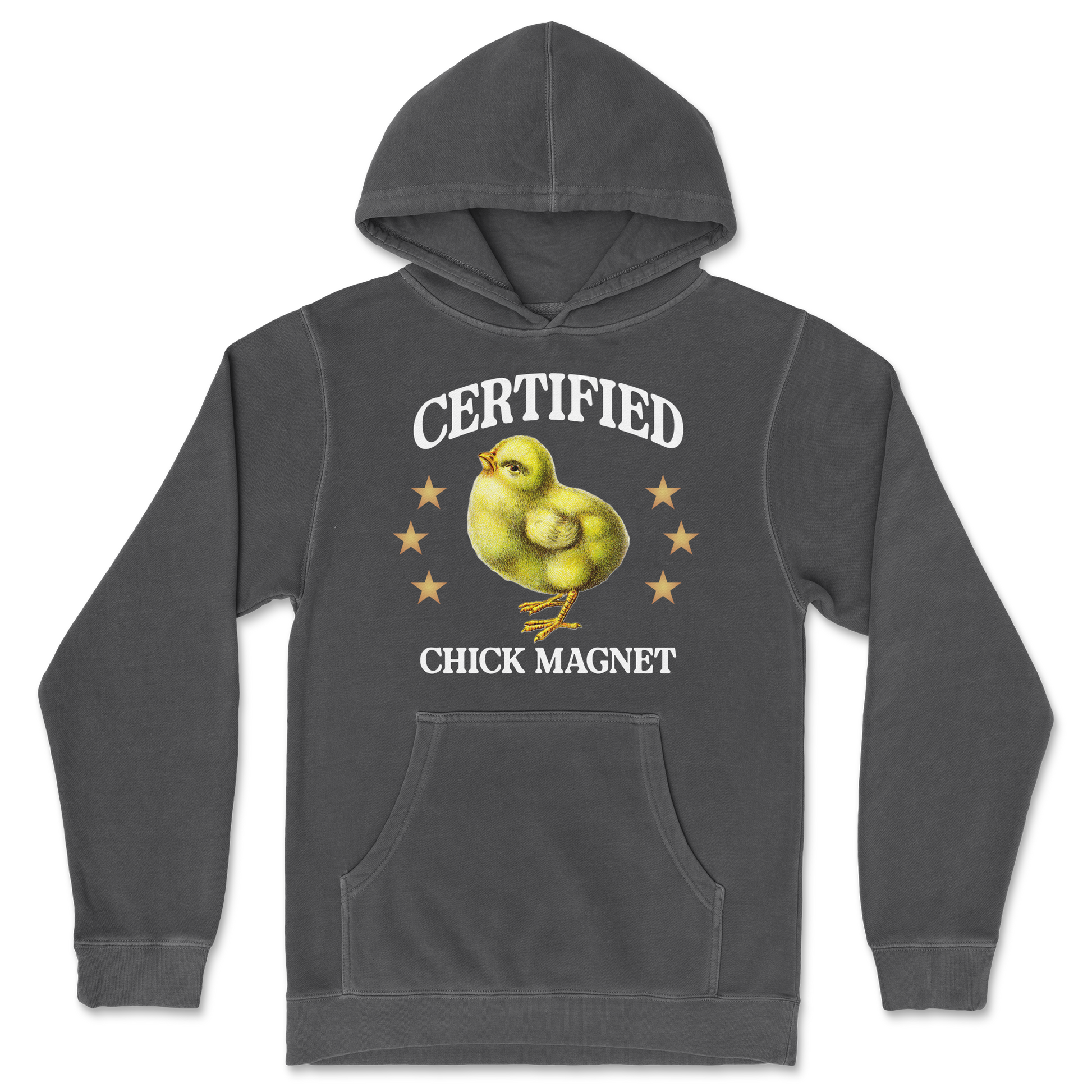 Independent Clothing Co. Hoodie Chick Magnet in Black