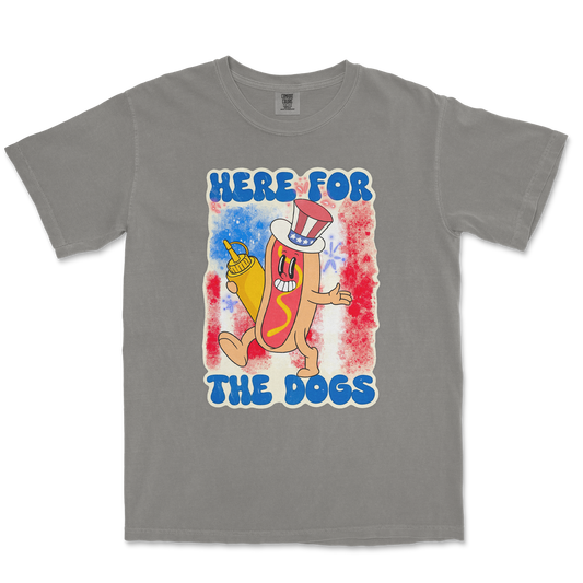 Comfort Colors T-Shirt Hot Dog in Grey