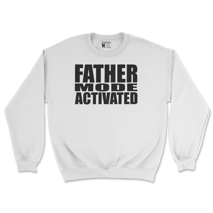 Gildan SoftStyle Crew Neck Father Mode Activated in White