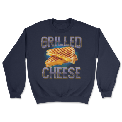 The Nice Shirt Crew Neck Grilled Cheese  in Navy