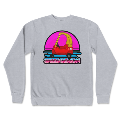 Independent Clothing Co. Crew Neck Speed Demon  in Grey-Heather