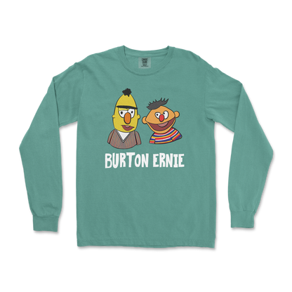 Comfort Colors Long Sleeve Burton Ernie in LightGreen