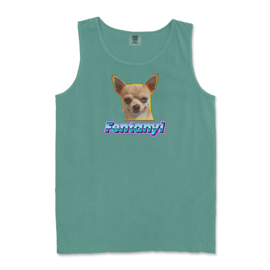 Comfort Colors Tank Top Fent in Light-Green