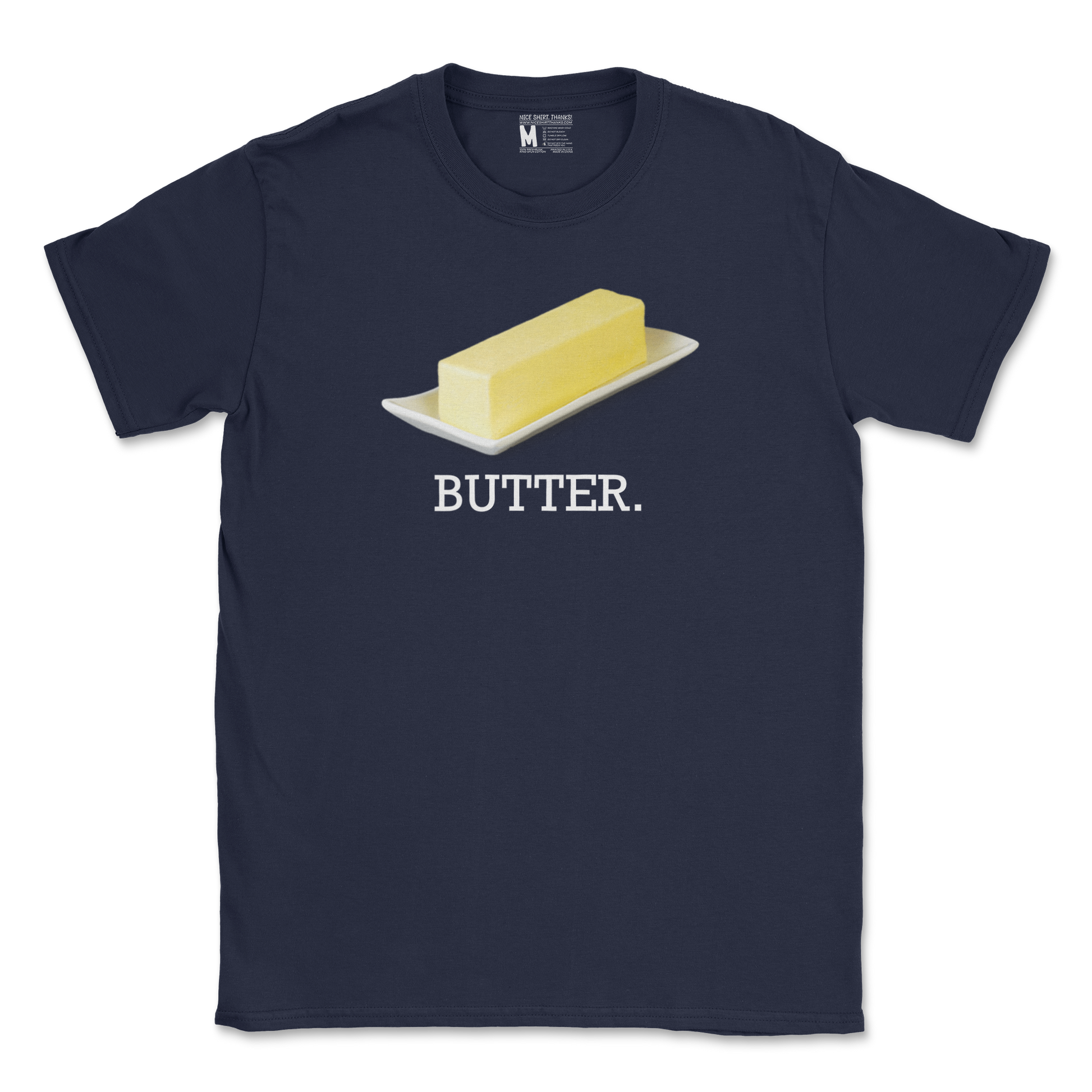 Gildan SoftStyle T-Shirt Butter in Navy