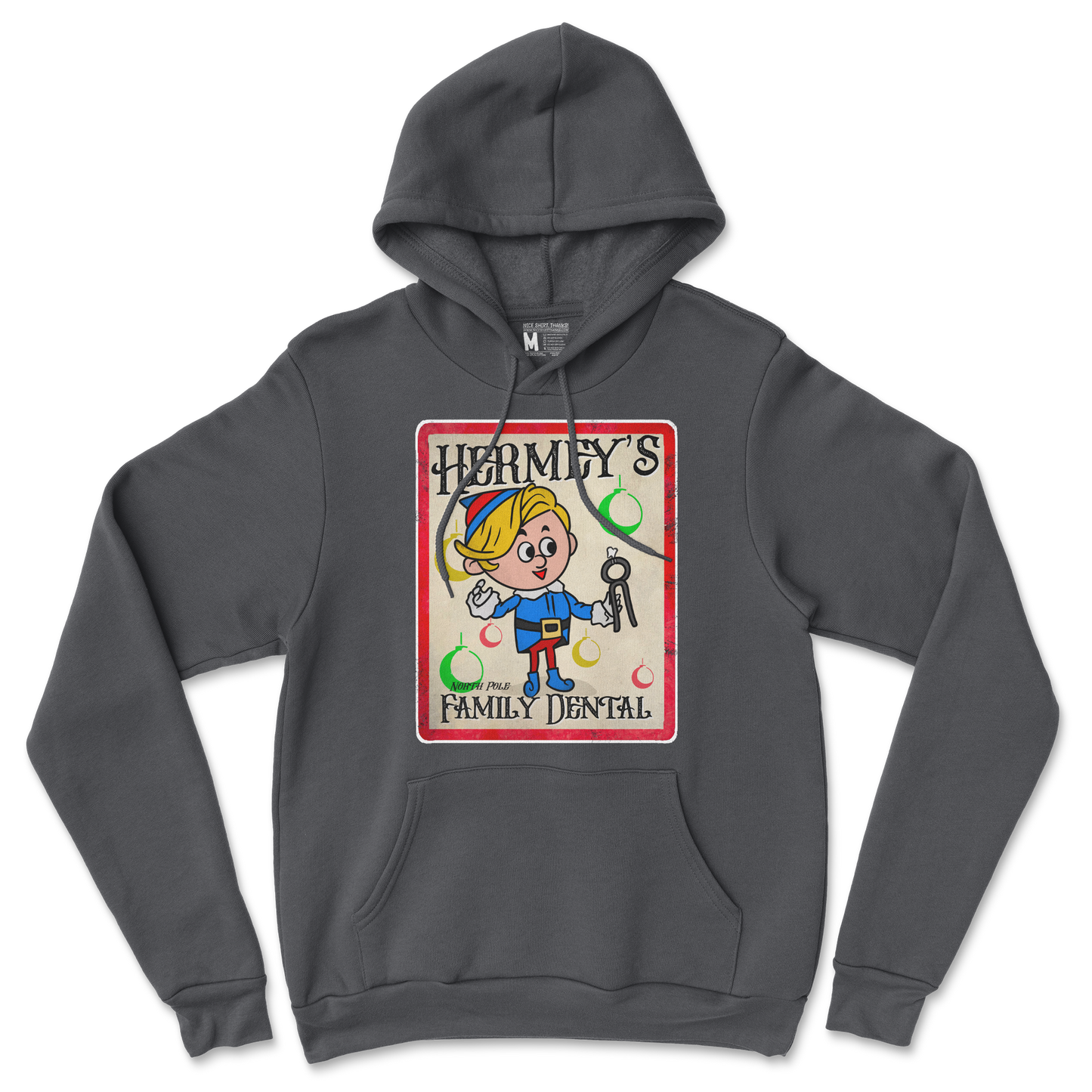 Gildan SoftStyle Hoodie Hermey's Family Dental  in Black