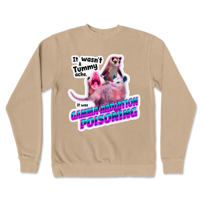 Independent Clothing Co. Crew Neck Possum Radiation  in Sandstone