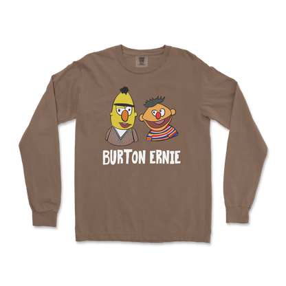 Comfort Colors Long Sleeve Burton Ernie in Espresso